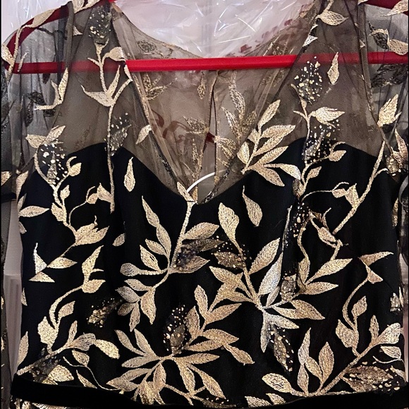 New Sheer Overlay Gown - Wedding / Ball / Formal - Picture 7 of 9